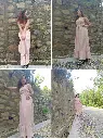 026 Pink white stripe halter long dress2 (7).webp