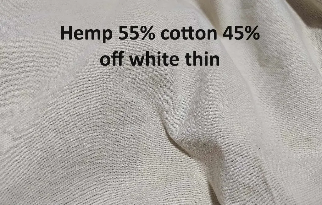 H55C45OW Hemp 55% cotton 45% white thin.webp