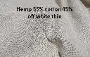 H55C45OW Hemp 55% cotton 45% white thin.webp