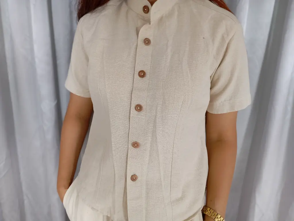 56 Hemp cotton white crop women's shirt (6).webp