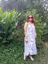 57 cotton white with black stripes with sleeveless ruffle long skirt (13).webp